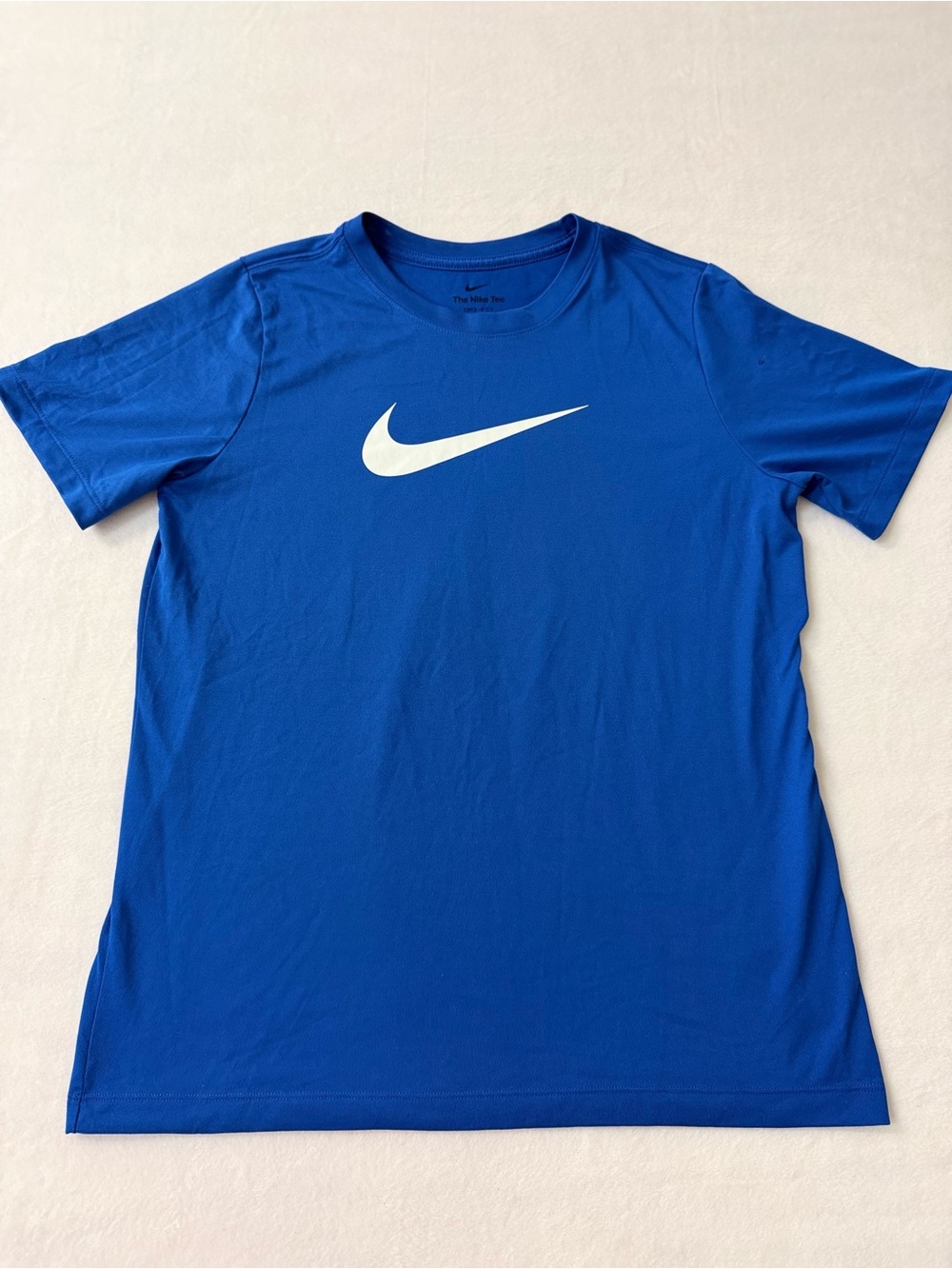 Nike Men's Blue Dri-FIT Swoosh Tee